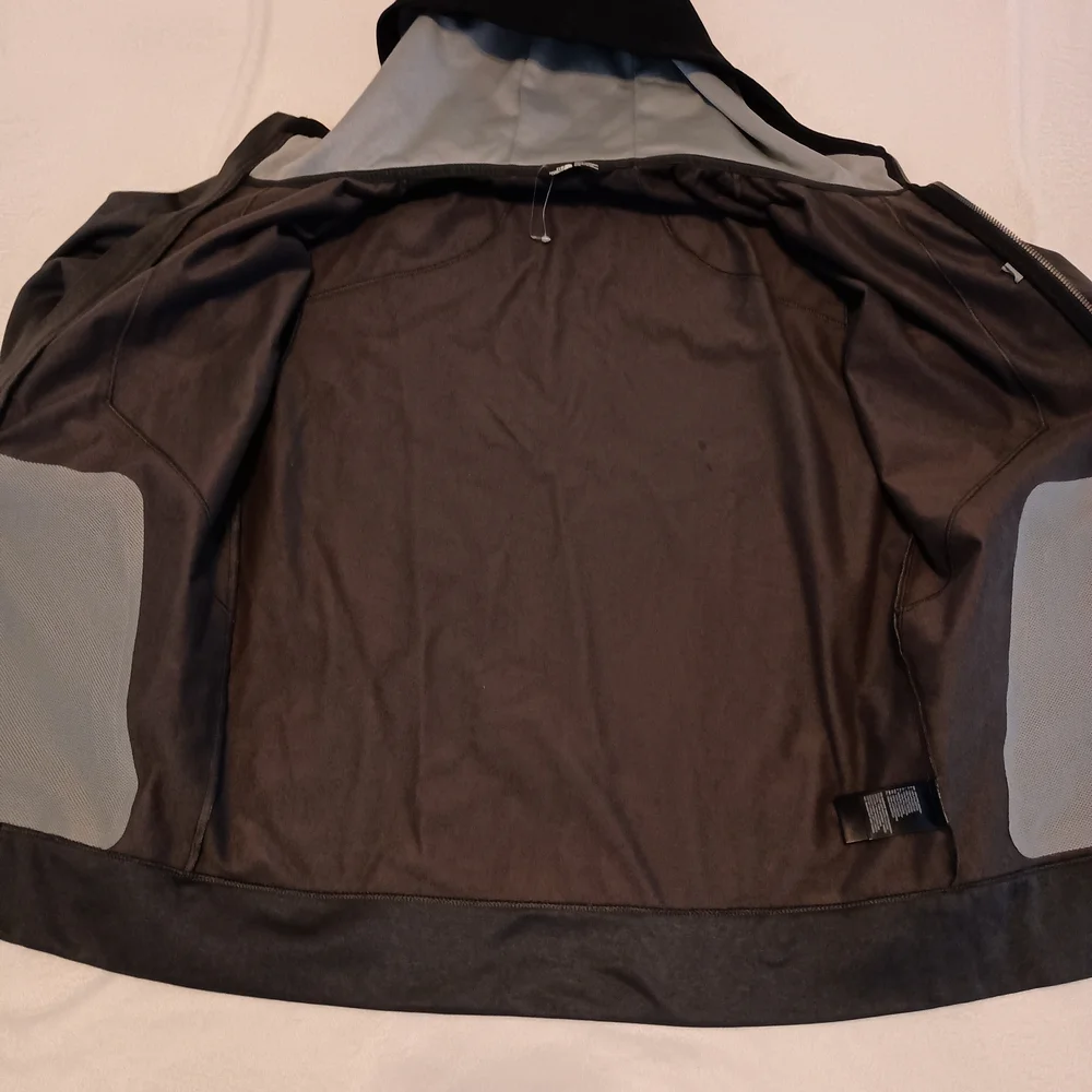 The North Face Kilowatt Full Zip Hooded Jacket Men's Size Small Black/Grey